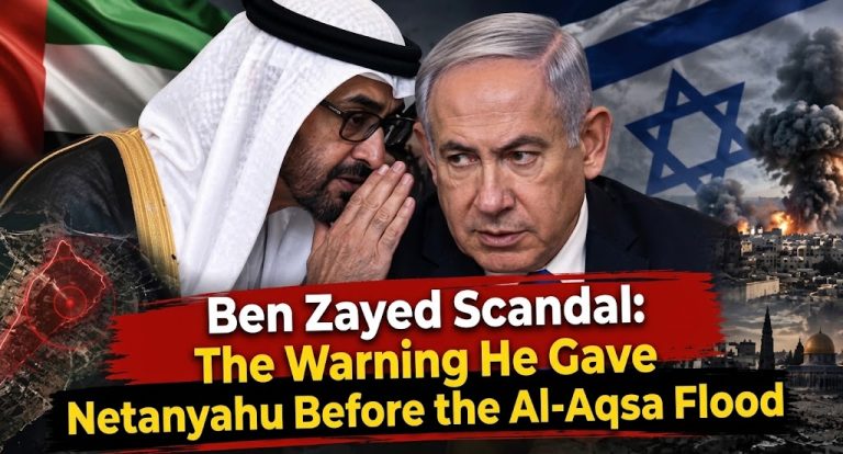 Ben Zayed Scandal: The Warning He Gave Netanyahu Before the Al-Aqsa Flood