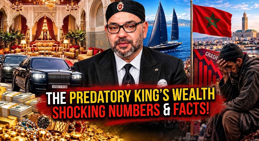 Spanish Press Exposes the Wealth of the Predatory King… Fifth Richest King in the World and the Richest in Africa!