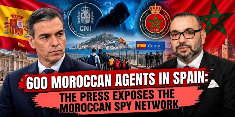 600 Moroccan agents in Spain: The press exposes the Moroccan spy network