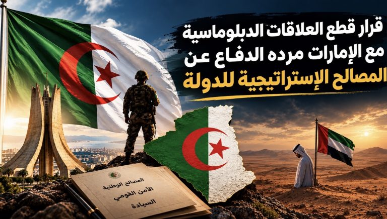 قرار قطع العلاقات الدبلوماسية مع الإمارات مرده الدفاع عن المصالح الإستراتيجية للدولة