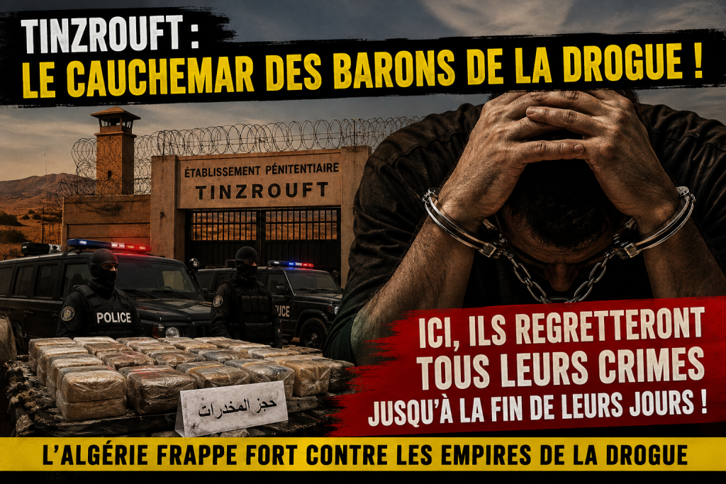TINZROUFT : LE CAUCHEMAR DES BARONS DE LA DROGUE ! EN PLEIN SAHARA, L’ALGÉRIE PRÉPARE LA RÉPONSE LA PLUS IMPLACABLE