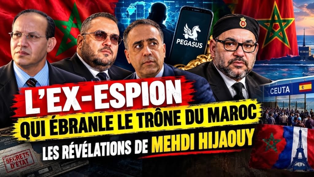 L&rsquo;ex-espion qui ébranle le trône du Maroc : les révélations de Mehdi Hijaouy