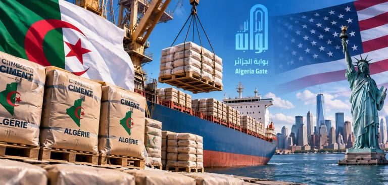 تصدير 26 ألف طن من الإسمنت الجزائري نحو الولايات المتحدة!