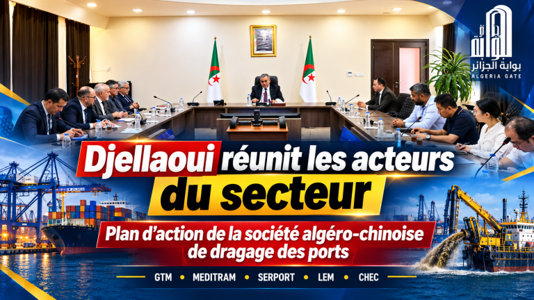 Algérie–Chine : une société mixte au cœur du renforcement des capacités de dragage portuaire