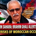Western Sahara: Brahim Ghali alerts the UN to the risks of Moroccan occupation