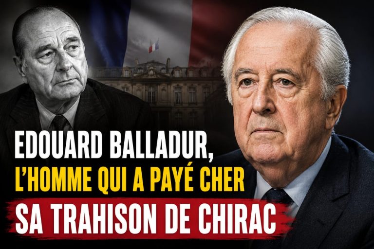 Edouard Balladur, l’homme qui a payé cher sa trahison de Chirac