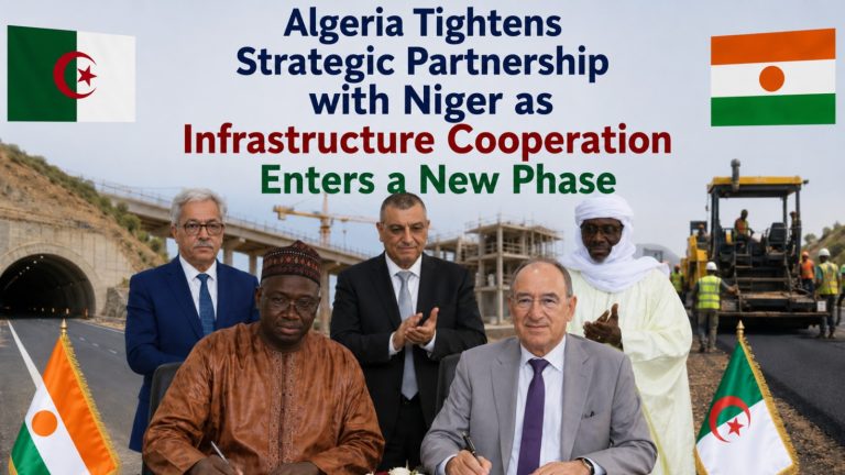 Algeria Tightens Strategic Partnership with Niger as Infrastructure Cooperation Enters a New Phase
