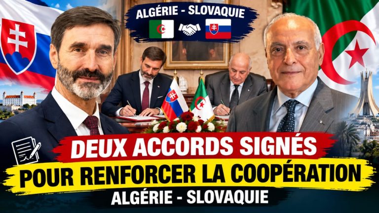 Attaf reçoit son homologue slovaque : l&rsquo;Algérie et la Slovaquie signent deux accords de coopération
