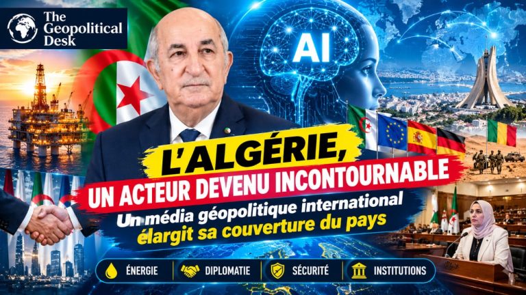 L&rsquo;Algérie, un acteur devenu incontournable : un média géopolitique international élargit sa couverture du pays