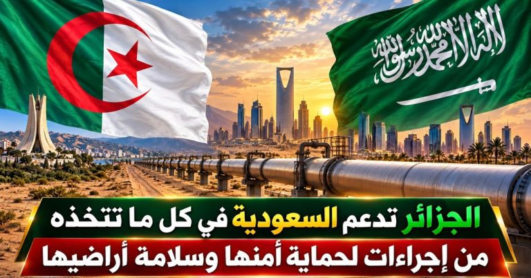 الجزائر تدعم السعودية في كل ما تتخذه من إجراءات لحماية أمنها وسلامة أراضيها