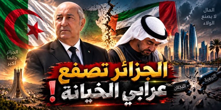 الجزائر تصفع عرّابي الخيانة..!
