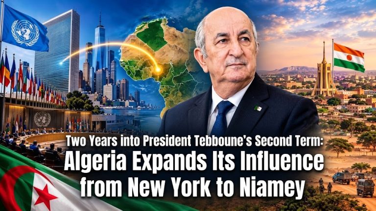 Two Years into President Tebboune’s Second Term: Algeria Expands Its Influence from New York to Niamey