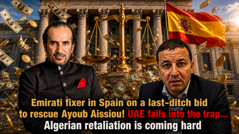 Emirati fixer in Spain on a last-ditch bid to rescue Ayoub Aissiou! UAE falls into the trap… Algerian retaliation is coming hard!