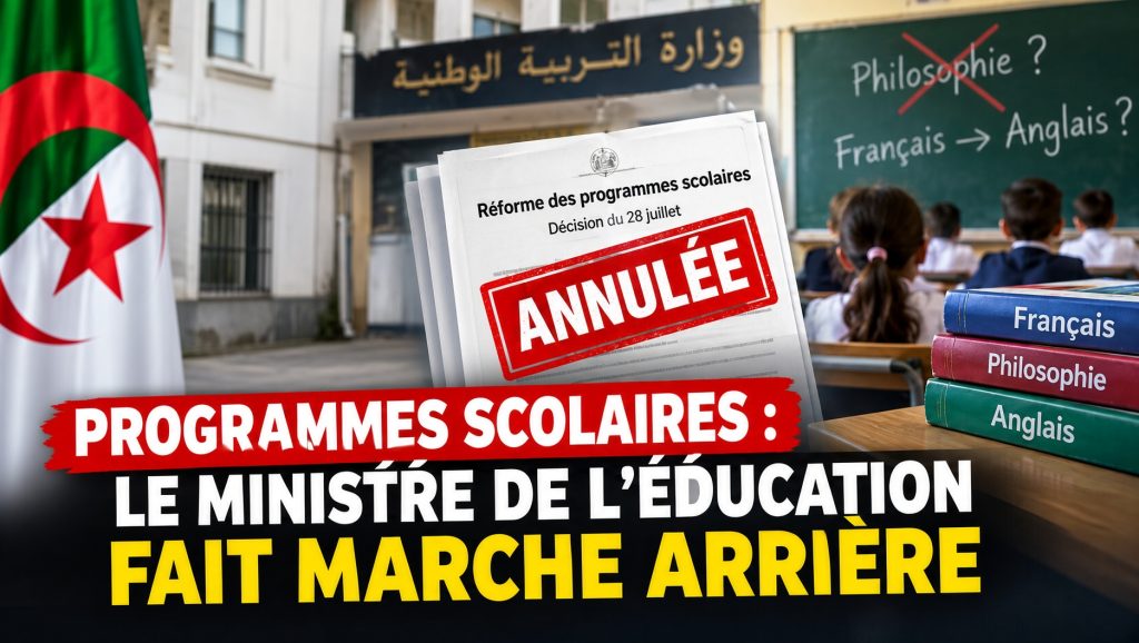 Programmes scolaires : le ministre de l&rsquo;Éducation fait marche arrière