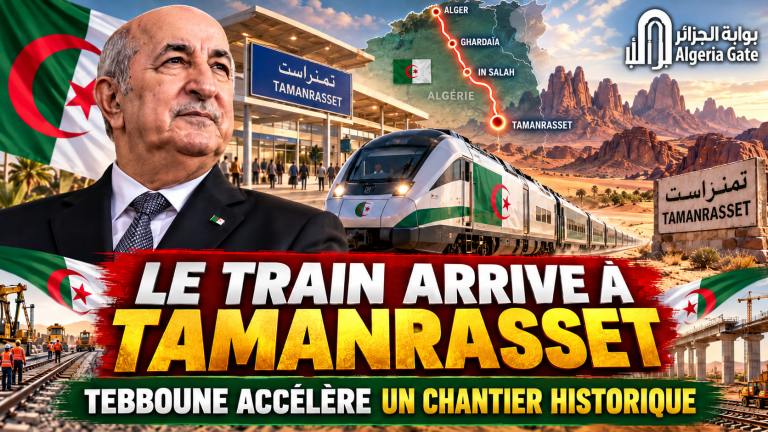 Le train arrive à Tamanrasset, Abdelmadjid Tebboune accélère un chantier historique