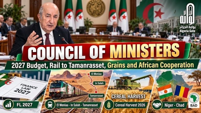 President Tebboune Orders Salary Increases in Algeria’s 2027 Budget, Rules Out New Taxes on Citizens