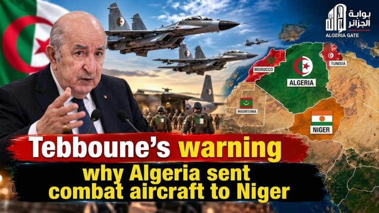 President Tebboune’s warning: why Algeria sent combat aircraft to Niger